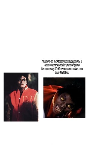 Michael Jackson and the werewolf himself