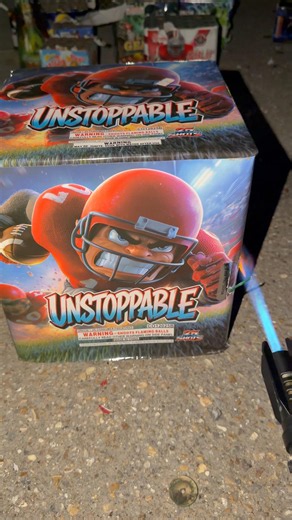 UNSTOPPABLE!! New 500g to hit the states, and man it’s not weak! #pyro #fireworks #pyrolife