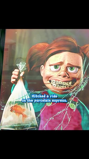 Finding Nemo: Little Girl Holding Fish Adventure