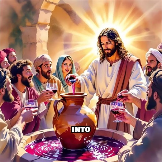 Jesus' First Miracle Explained Quickly ✝️ #shorts #jesus #christianshorts #gospelofhope #faith