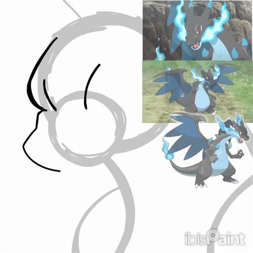 Mega Charizard X speedpaint