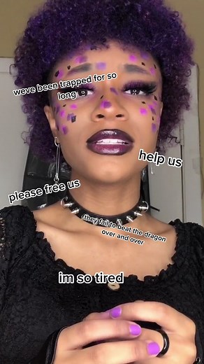 read the enderman lore to understand! #fyp #iloveyou #makeupartist #enderman #endermancosplay #minecraft #cosplay #minecraftcosplay