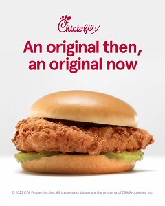 112K views · 139 reactions | Juicy, crispy chicken in a few taps. Order the Chick-fil-A Chicken Sandwich on the app today. | Chick-fil-A | Facebook