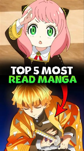Top 5 Most Popular Ongoing Manga Series On Manga Plus!🔥 #shorts #anime