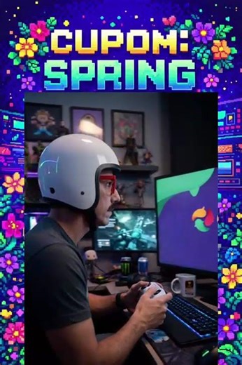 🎮 SÓ ATÉ 16/03 - CUPOM DE DESCONTO: SPRING #shorts