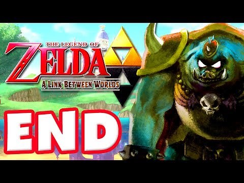 The Legend of Zelda: A Link Between Worlds - Gameplay Walkthrough Part 23 - Ending! (Nintendo 3DS)