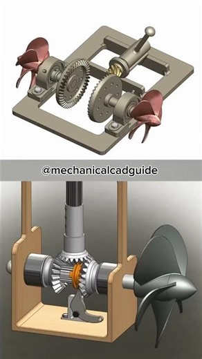 Opposite Mechanism #automobile #engineering #solidworks #machine #machinedesign #viral #foryou #for