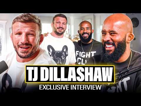 TJ DILLASHAW on RETIRING FROM UFC, NEAR SUPERFIGHT vs DJ! | EXCLUSIVE INTERVIEW!