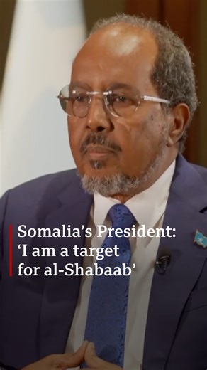 88K views · 1.9K reactions | Somalia’s President Hassan Sheikh Mohamud has told the BBC he is now a prime target of al-Qaeda-affiliated militant group al-Shabab. In an interview with the BBC’s Paul Njie, Mr Mohamud said he has survived multiple assassination attempts in different parts of the country, as his government grapples with security threats. | BBC News Africa | Facebook