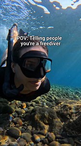 377K views · 1.7K reactions | Ah, the joy!  What other comments have you received when telling people you freedive? 樂Comment below! Follow us for more freediving content!  @liza_ulanova | Molchanovs | Facebook