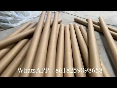 Ghana 80mm Maxi Roll Paper Tube Core Making Machine #papertubemachine