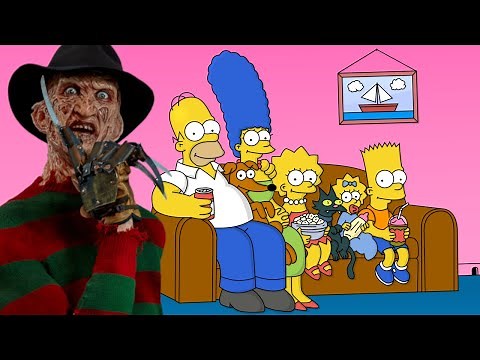 Every Freddy Krueger Reference On The Simpsons