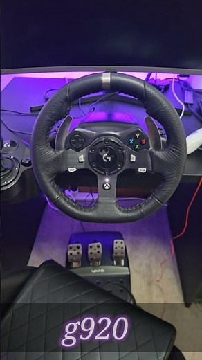Logitech G920 vs G923 startup #logitechg923 #logitechg920 #simracing