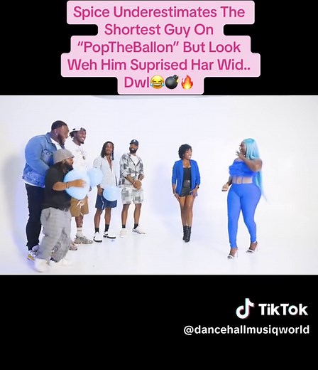 Spice Pop The Balloon Challenge with Short Guy