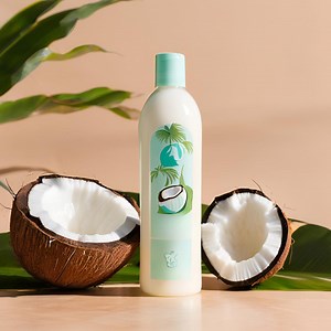 DIY Body Lotion Recipe - Coconut Water Hydration Lotion with Easy PDF Guide | Soothing Skincare for Sensitive Skin