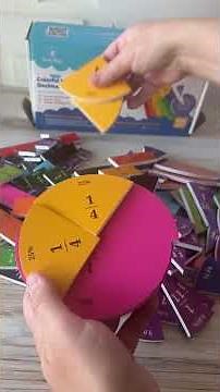 Fractions Made Fun | Simply Magic Fraction Tiles Review