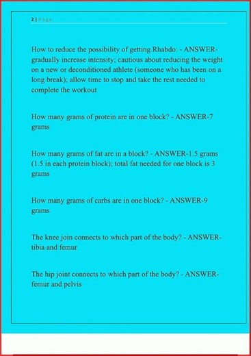 Crossfit Level 1 Version A Newest Actual Exam 180 Questions video