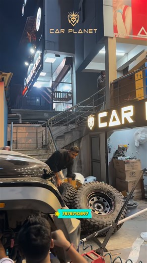 Car Planet on Instagram: "Standing tall and ready for it all. 2-inch lift, new rims, and rubber that means business #guwahati #carplanetguwahati #trending #shillong #tharlover"