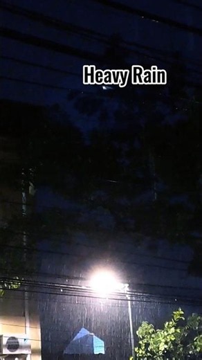 Heavy Rain at Night | Rain Sounds for Sleep, Relaxation & Focus 🌧️
