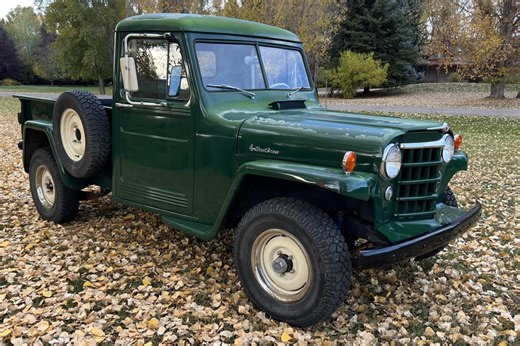 No Reserve: 1950 Willys-Overland Jeep Pickup 4x4
