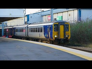 British Rail Class 156 (and 150) DMUs at Bolton | Super Sprinter | Northern Trains
