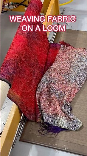 Watch How We Turn Yarn Into Beautiful Fabric!