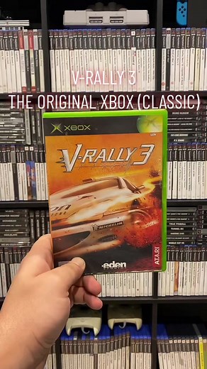 Classic Rally Racing Game on The Original Xbox - V-Rally 3