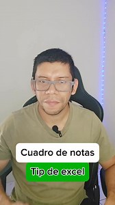 8.3K views · 204 reactions | Cuadro de notas #tips #excel #app #tutorial #exceltips #windows #word #smartphone #apps #ordenador #tecnologia | Raymon | Facebook