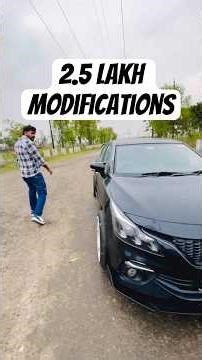 2.5 lakh ki modifications hui iss baleno me #modifiedbaleno #youtubeshorts #shorts #viral #cartuned