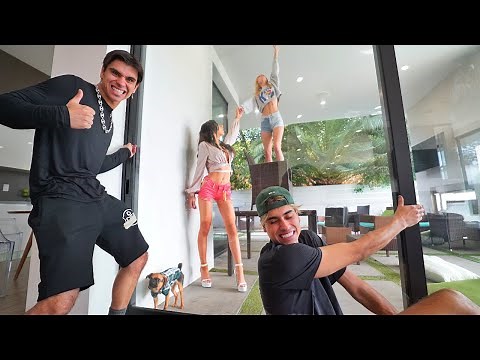 WE LOCKED OUR GIRLFRIENDS OUT! *PRANK*
