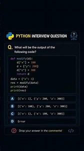 Python Interview Challenge #5