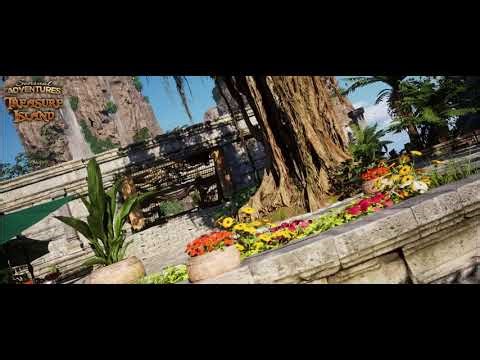 Level Intro Temple Pool