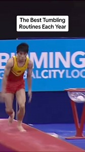 601K views · 3.8K reactions | The Best Tumbling Routines at each World Championships露‍♀️磊 #tumbling #gymnastics | Luciecolebeck | Facebook