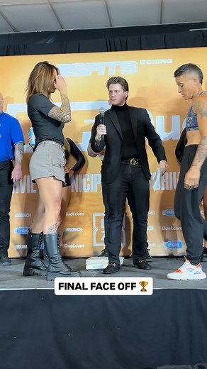 Jully Poca and Monica Medina clash for the MFB Women’s World Cruiserweight Title tomorrow night 🏆 Watch live on @daznboxing 🍿 | Misfits Boxing