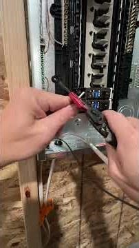 How to install a dual function Plug On Neutral breaker for a dishwasher and disposal circuit #diy