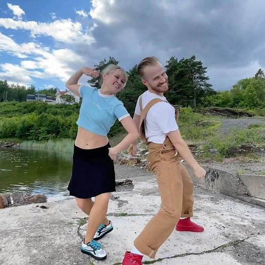 LINDY HOP DANCE by Sondre & Tanya! #dance #lindyhop #lindy #sondreandtanya