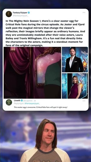 Critical Role Easter Egg in The Mighty Nein Circus Episode 🎪 #TheMightyNein #CriticalRole