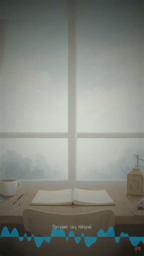 Porcelain Sky Notepad - Lofi Beats for Studying & Relaxing Chillhop Background Music