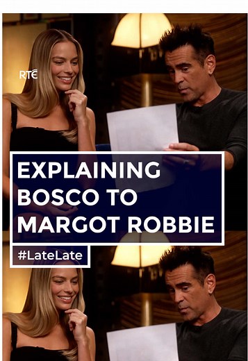 Colin Farrell Introduces Bosco to Margot Robbie