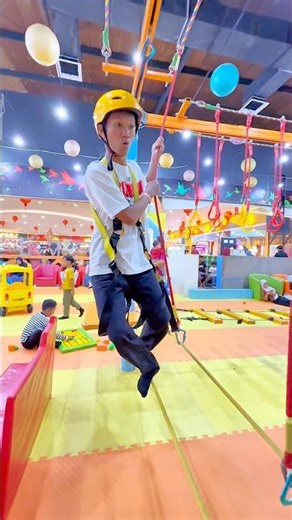 Extreme Rope Bridge Challenge 😱 #shorts