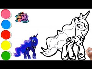 How To Draw Princess Luna From My Little Pony