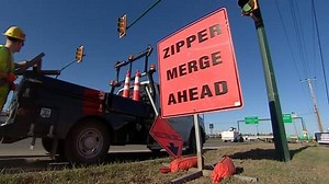 What happens when drivers don't zipper merge?