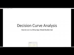 24 Decision Curve Analysis