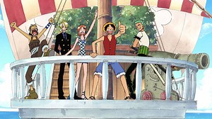 One Piece - Saga 1 : East Blue Épisode 61 : La Défense des dragons ! Vol au-dessus de Red Line ! - streaming - VF, VOSTFR, vde et vostde - ADN