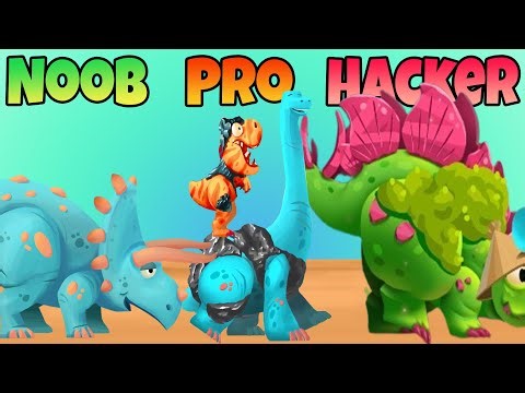 Dino Bash Final Frontier 🦖🚀 – Noob vs Pro vs Hacker
