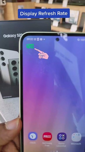 How to see your display Refresh rate #refreshrate #samsung #Smartphone #tech #android #tipsandtricks