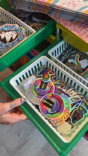 357K views · 13K reactions | mini merch shed tour!敖✨ | Trippydraws art | Facebook