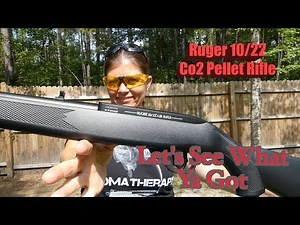 Lets See What You Got Ruger 10/22 .177 Co2 Pellet Rifle
