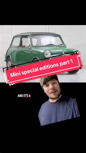 Listing every mini special edition 1976 on part 1 #classicmini #classiccarsoftiktok #classiccar #minicooper #cartok