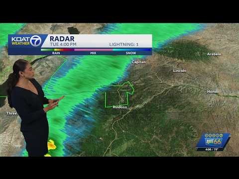 Flash flood warning issued for South Fork Burn Scar in Lincoln County